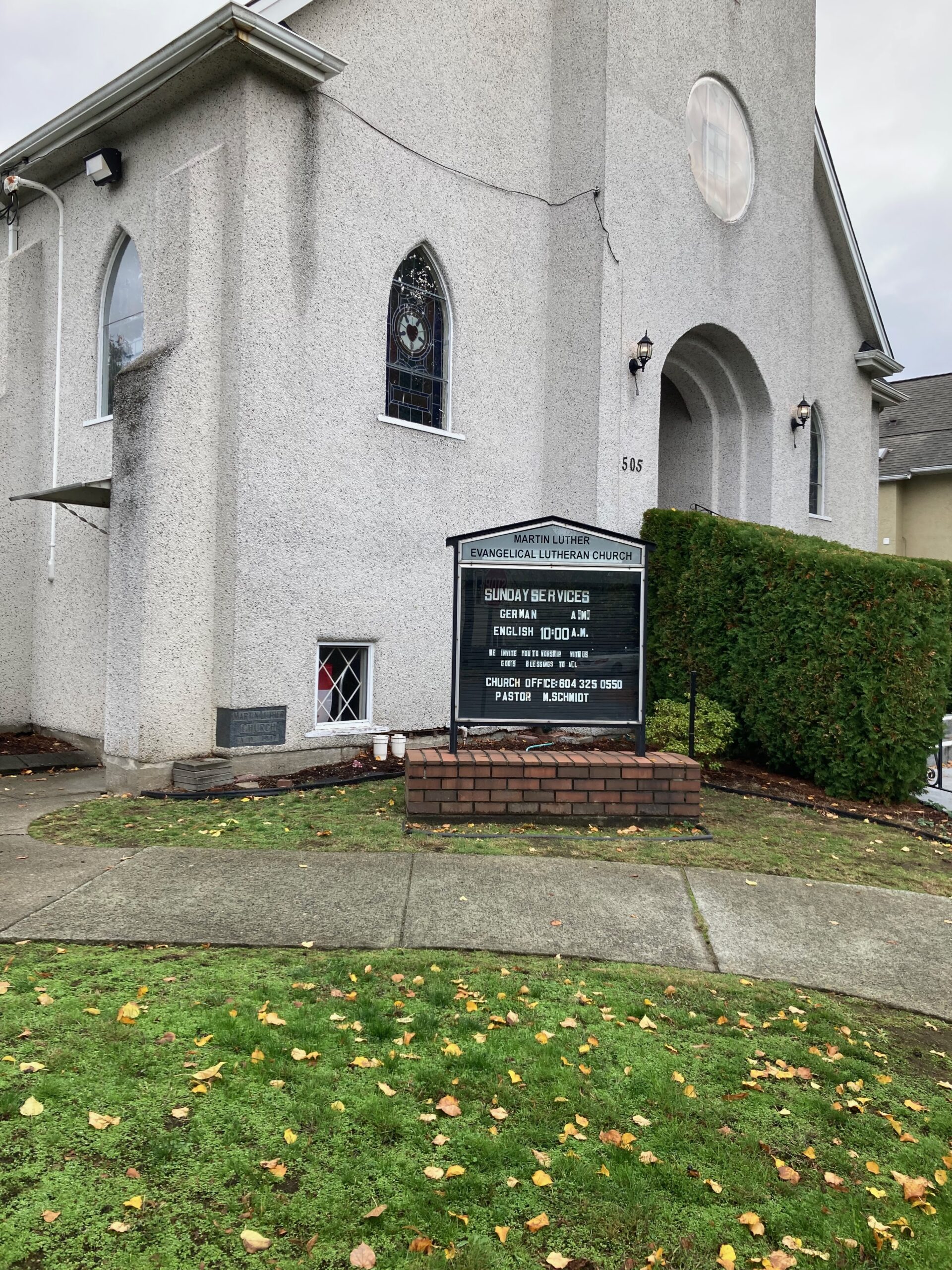 The Martin Luther Church is Seeking a New Pastor