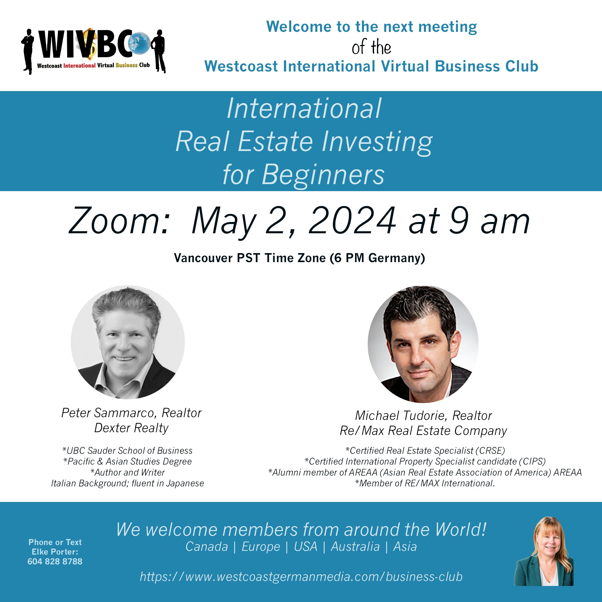 Unlocking Global Opportunities: Westcoast International Virtual Business Club Invites You to Explore International Real Estate Investing