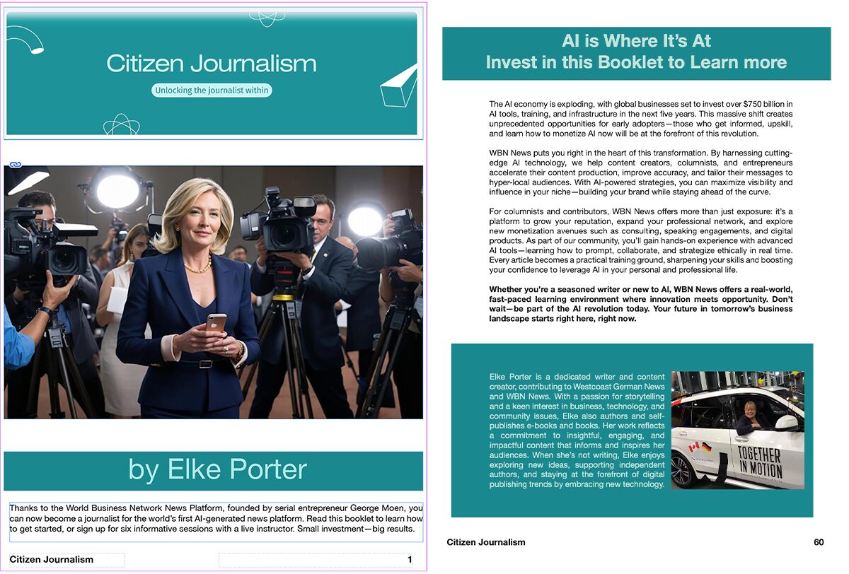 Citizen Journalism Booklet For Sale