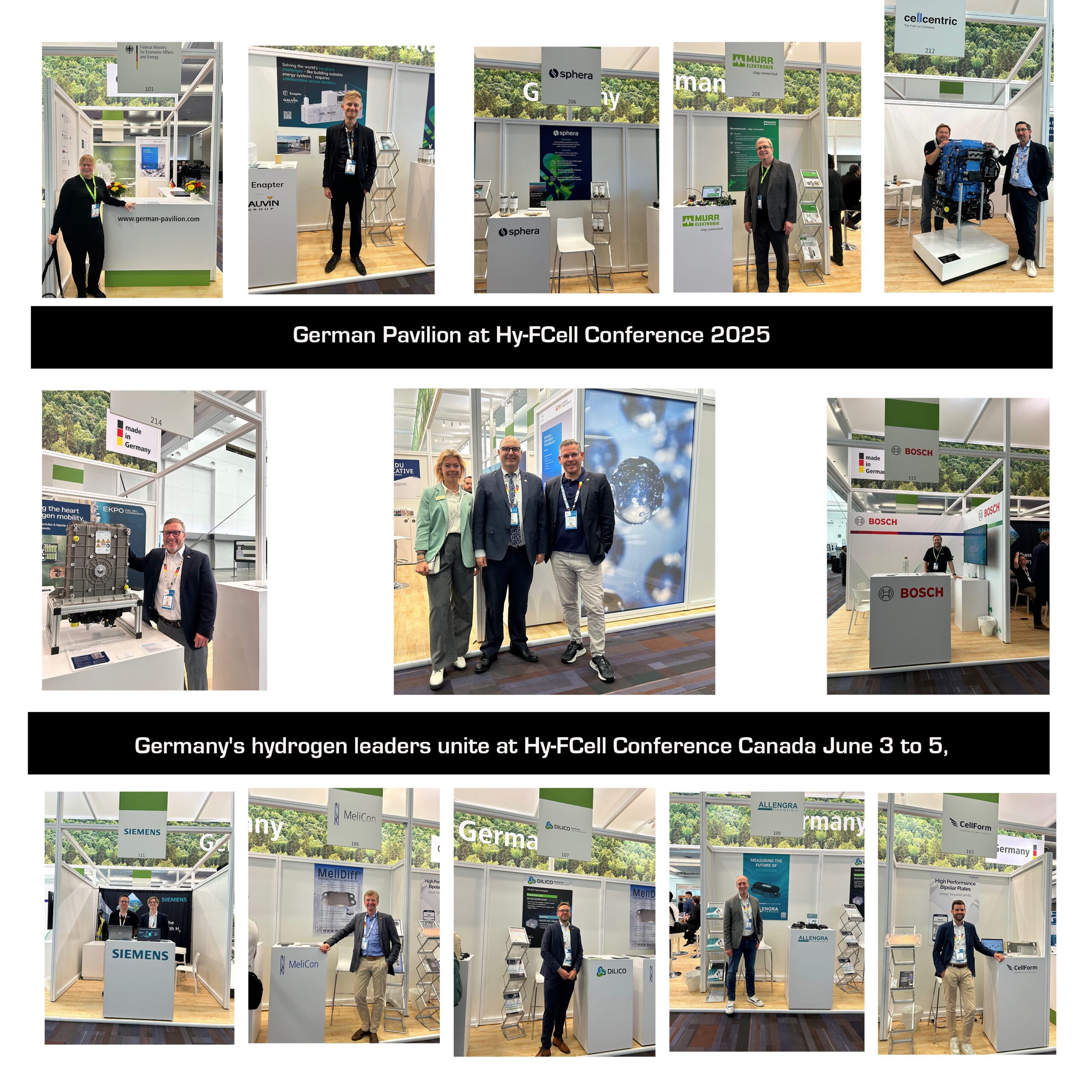 German Pavilion at Hy-FCell 2025