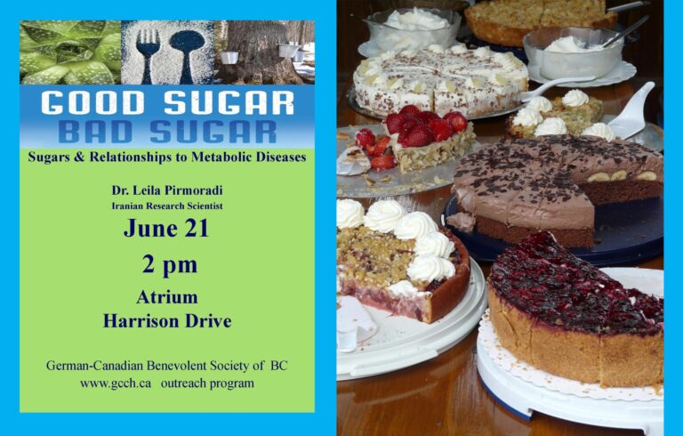 Flyer for Coffee & Cake in German Care Home