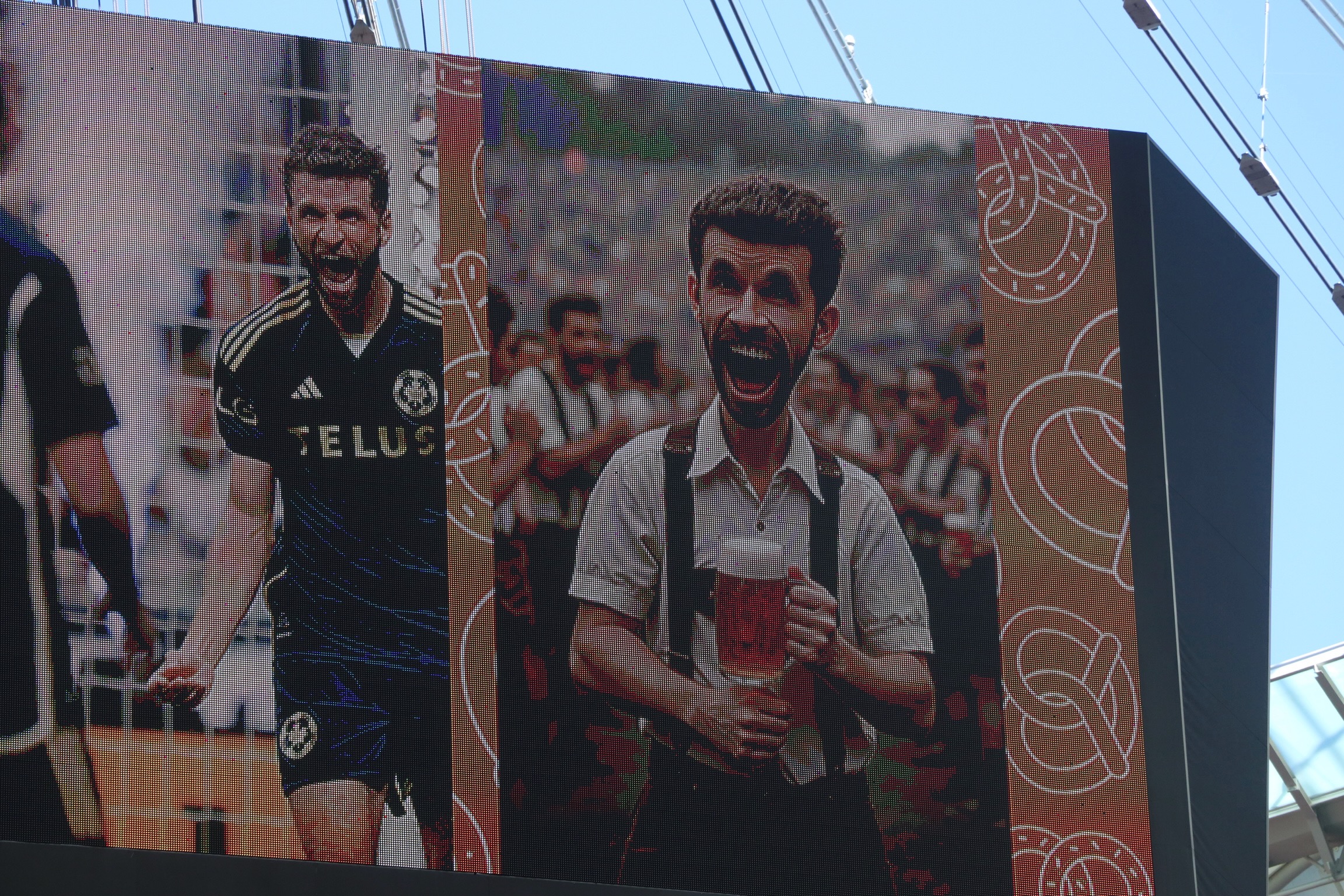 Müller celebrating Oktoberfest Cartoon