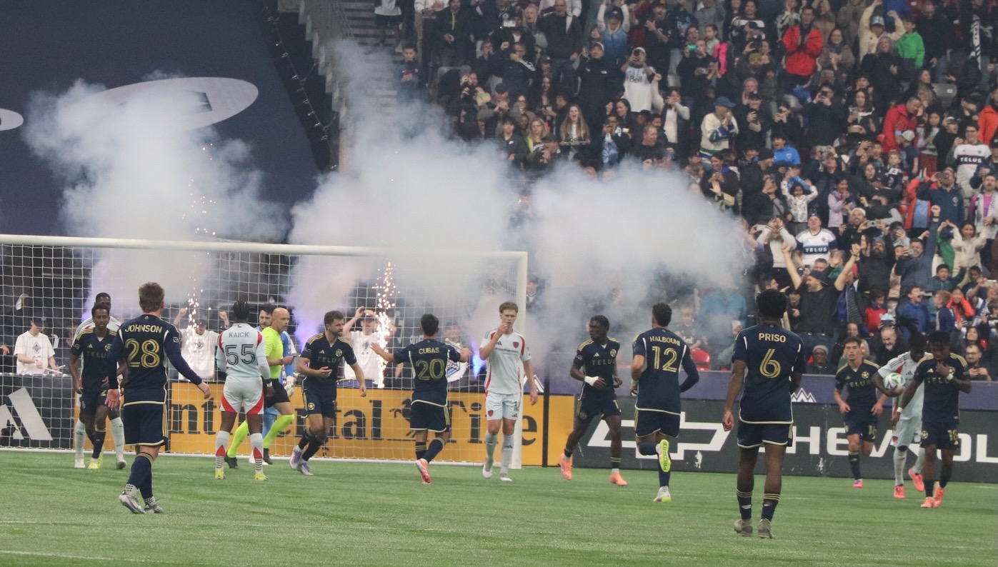 Müller scores the one and only goal for the Whitecaps.