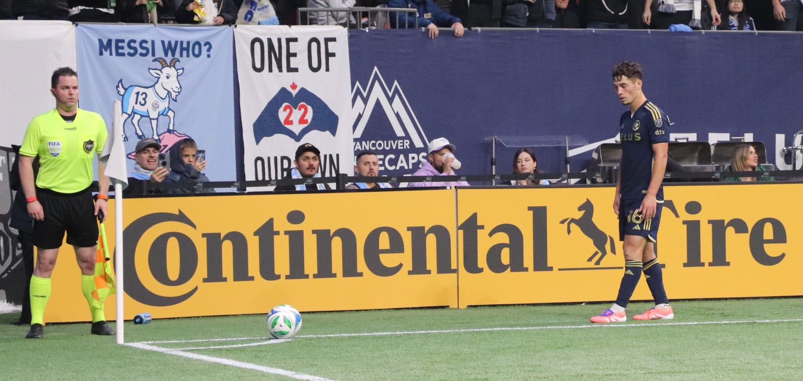 Free kick from Berhalter.