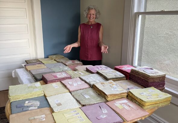 Plant Murmur in progress by Penelope Edgar