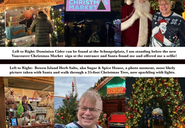 Vancouver Christmas Market Collage