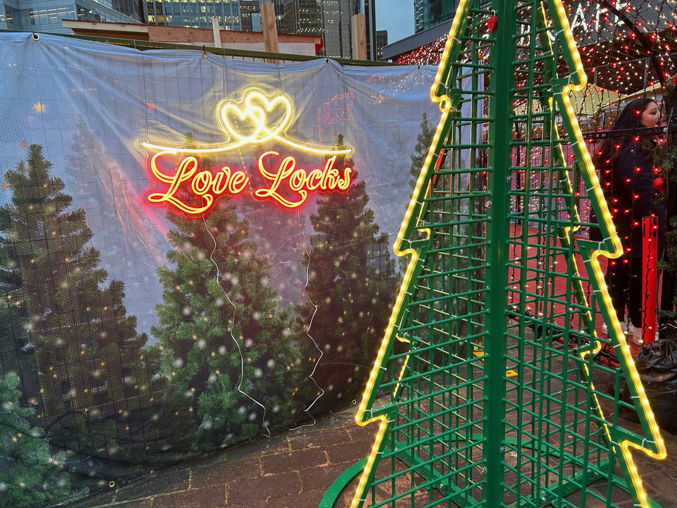 Love Locks + Vancouver Christmas Market