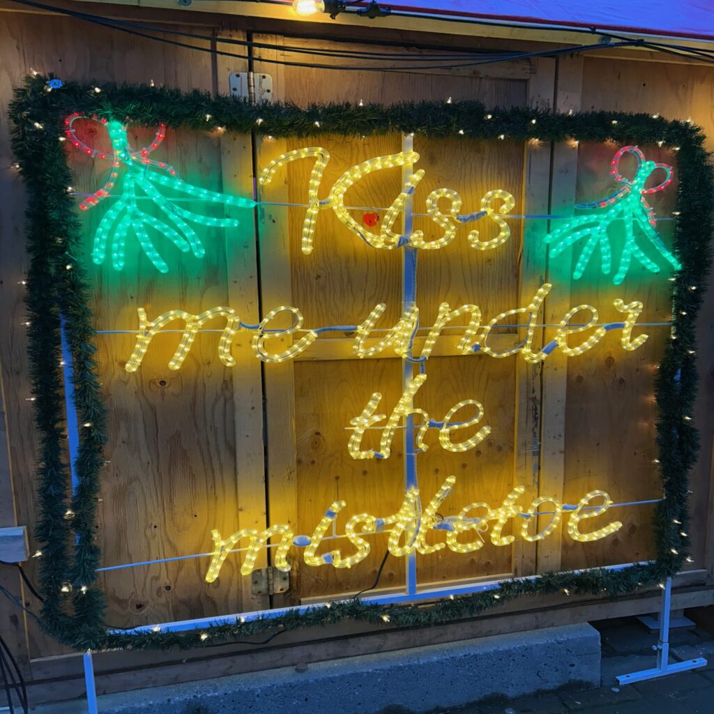 Kiss Me Under the mistletoe