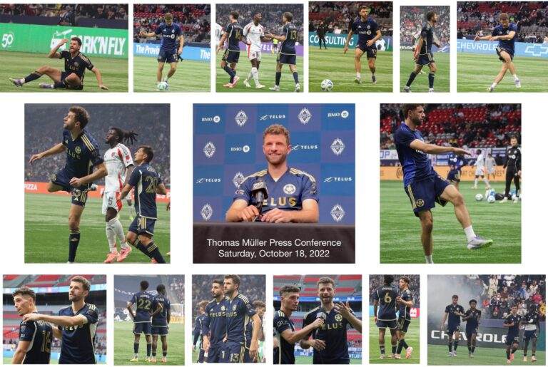 Thomas Müller with the Whitecaps FC