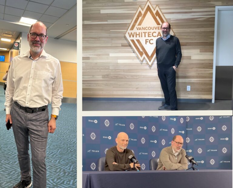 Axel Schuster, CEO and Sporting Director of the Whitecaps.
