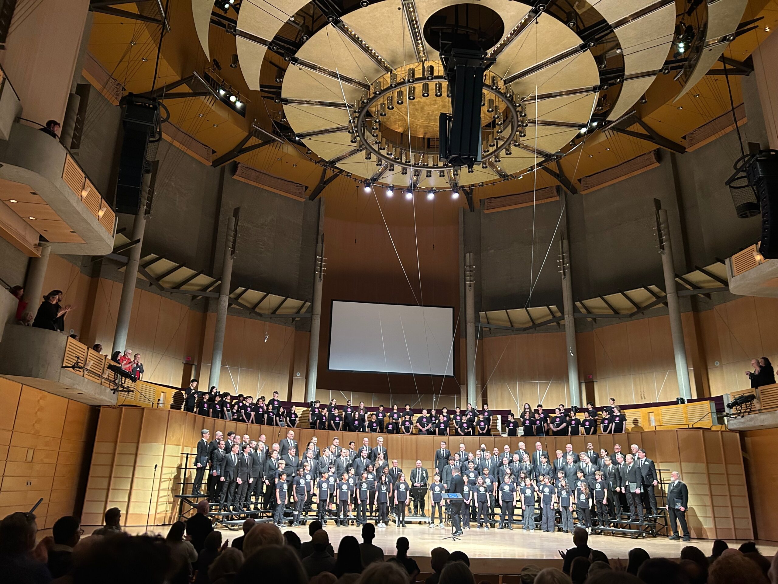 Chor Leoni Performing at the Chan Centre at UBC