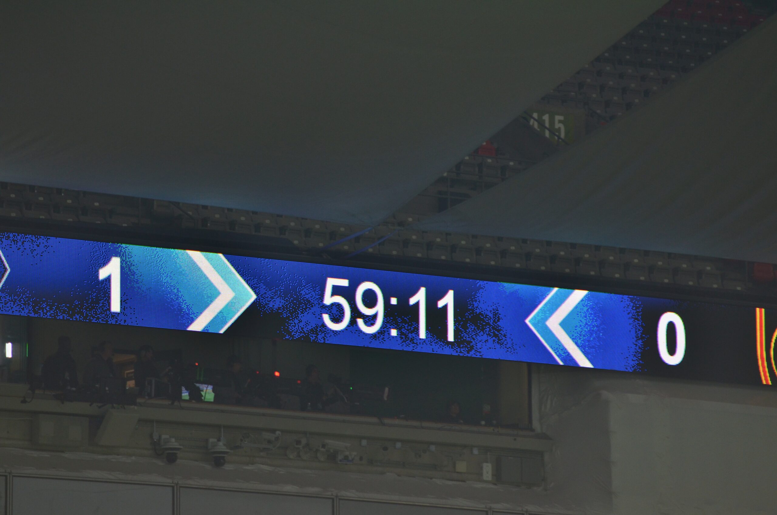 Score at 59:11 - 1 for the Whitecaps and 0 for RSL