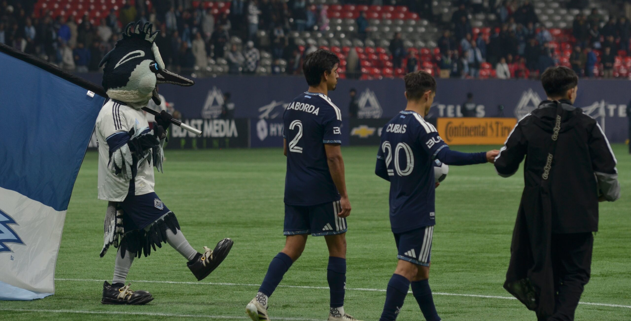 Spike walking with #2 and #20