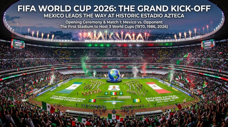 Estadio Azteca - the opening game will be held here