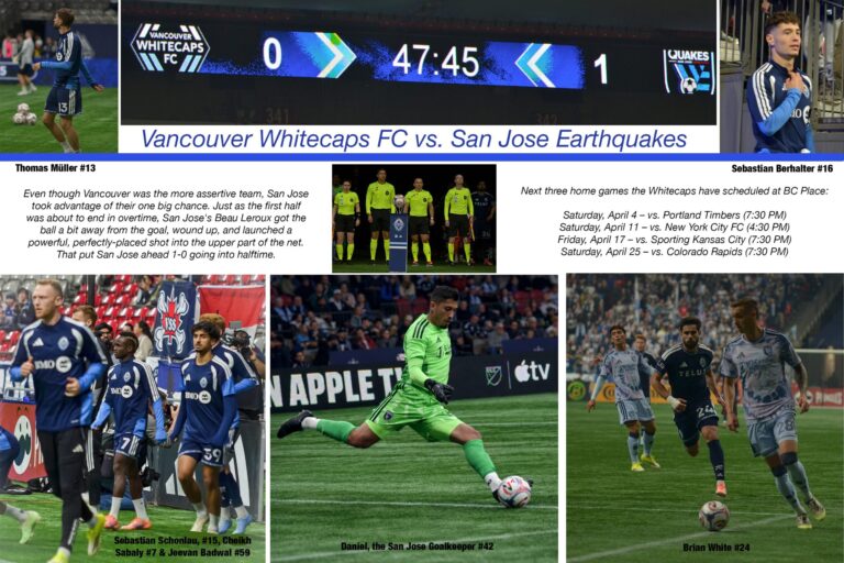 Whitecaps vs. San Jose overview