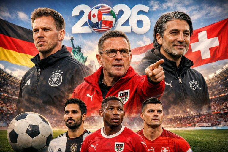 Three coaches and three captains