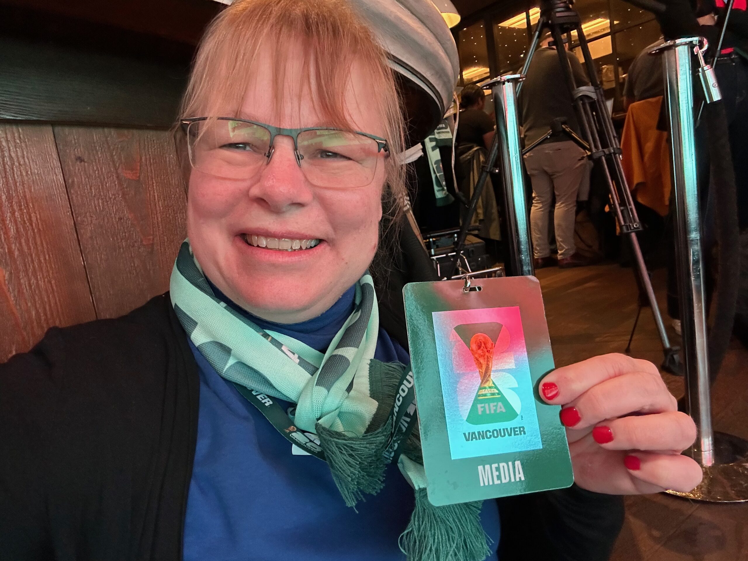 Vancouver FIFA Media Badge