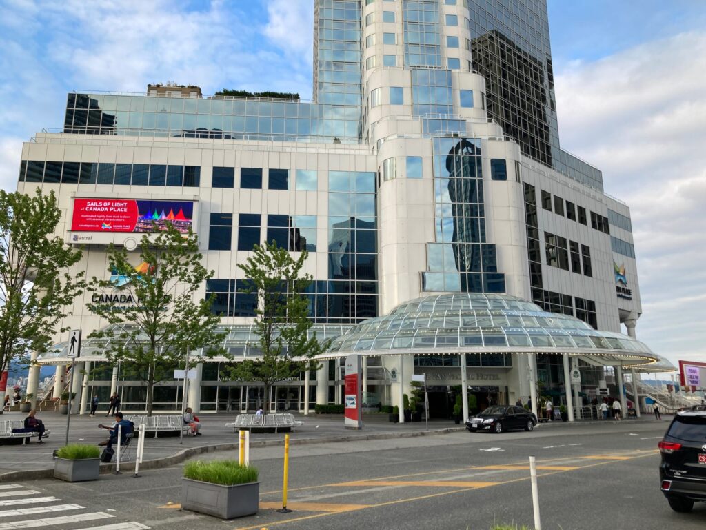 Pan Pacific Hotel in Downtown Vancouver