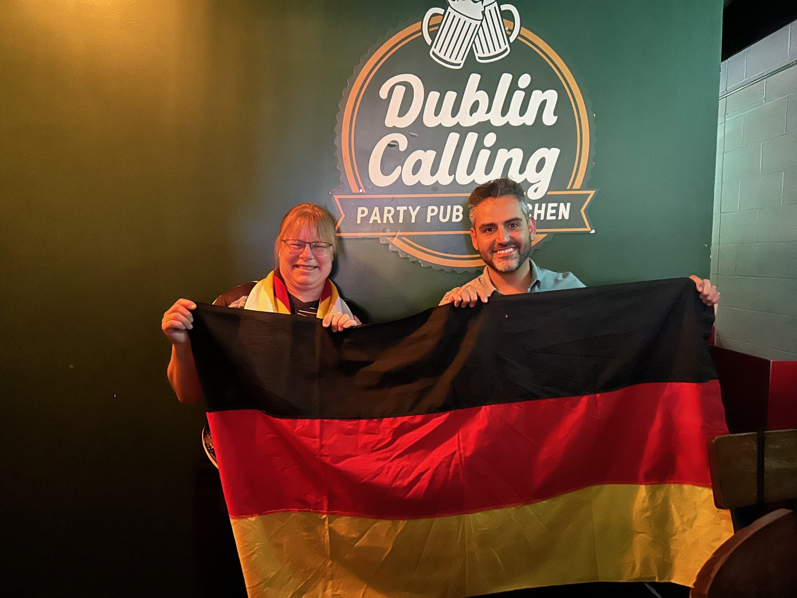 Artikas and Elke at Dublin Calling