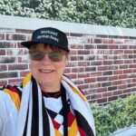 Elke on the day Paraguay won
