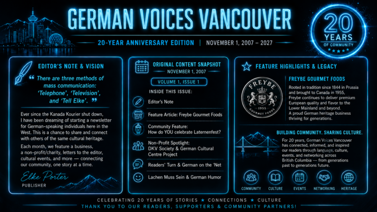 Westcoast German News Anniversary Edition