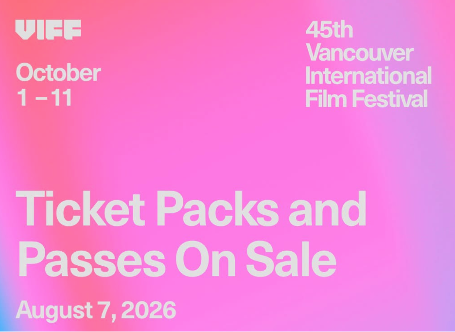 VIFF Ticket Packs on Sale 2026
