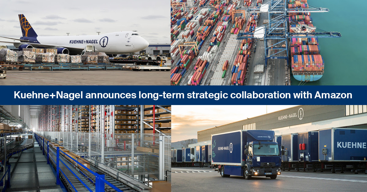 Amazon collaborates with Kuehne & Nagel