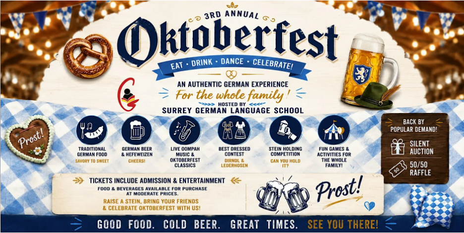 Oktoberfest Tickets + Surrey German Language School