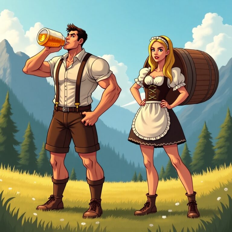 Luka and Emma Kupferstahl in Bavaria